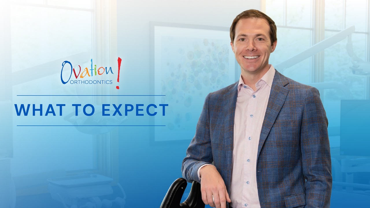 What to Expect video thumbnail with an Ovation Orthodontics orthodontist